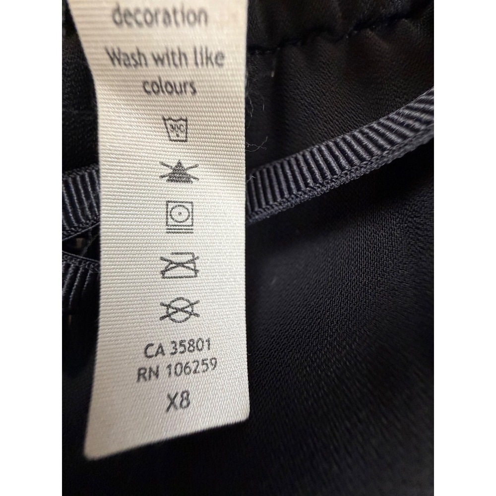 Lululemon On the Fly 7/8 Pant Black High Rise Drawstring Trousers Size 8 - Picture 3 of 7